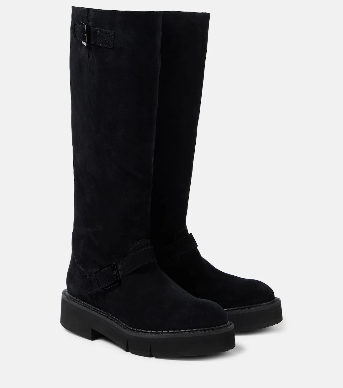 Clergerie - Colby suede knee-high boots