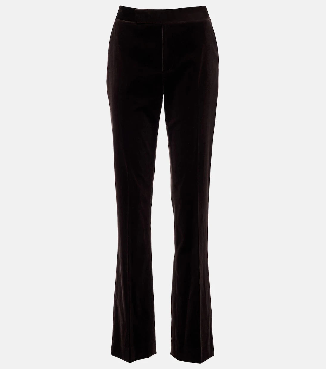 Ralph Lauren Collection - Cotton-blend velvet straight pants