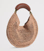Chloé Raffia Summer Banana Shoulder Bag