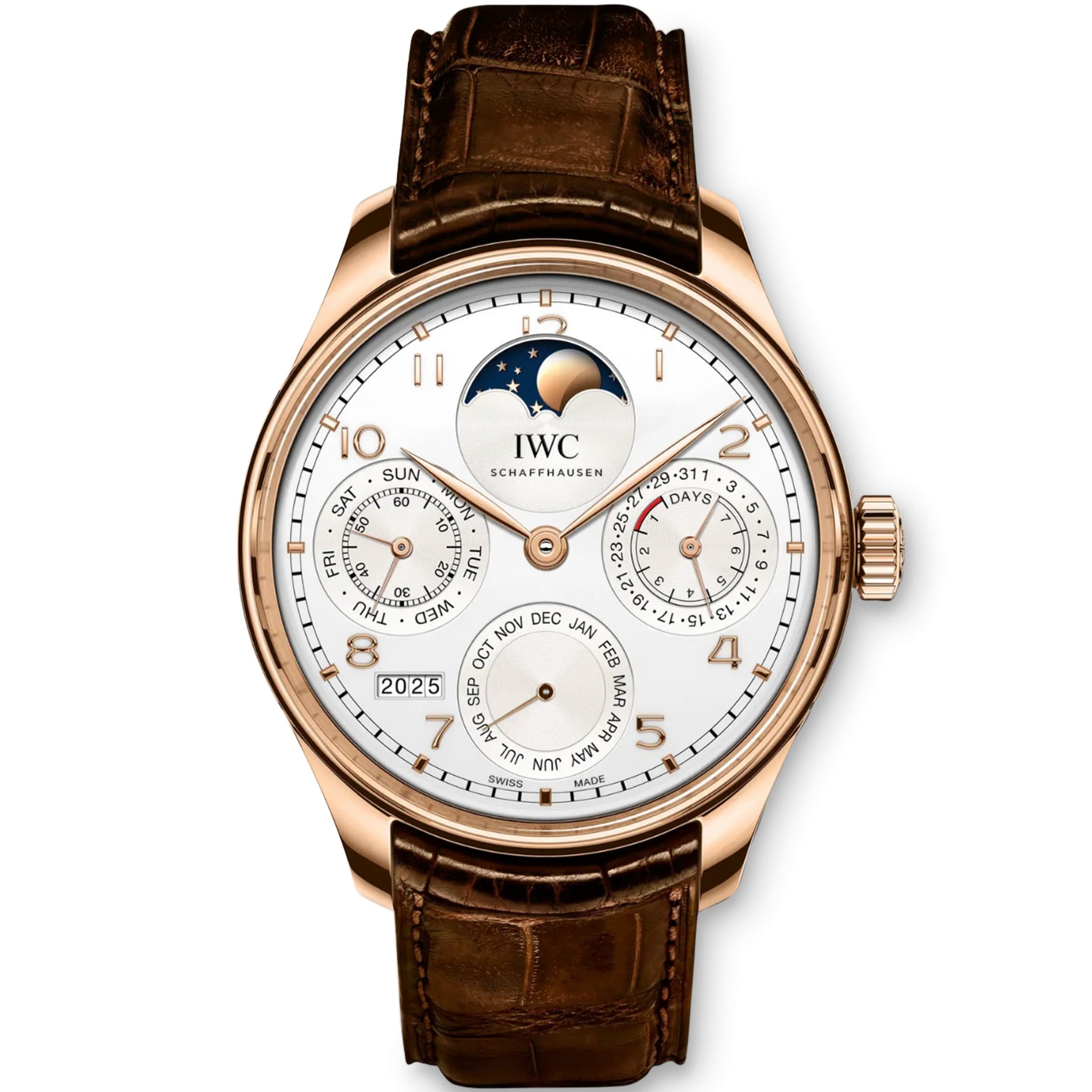 Yellow Gold Portugieser Perpetual Calendar Watch 44mm