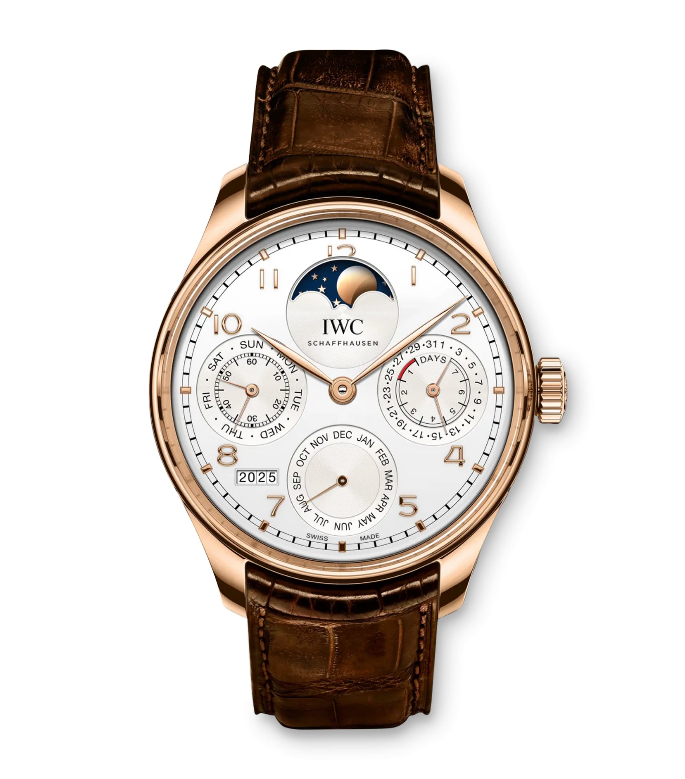 Yellow Gold Portugieser Perpetual Calendar Watch 44mm