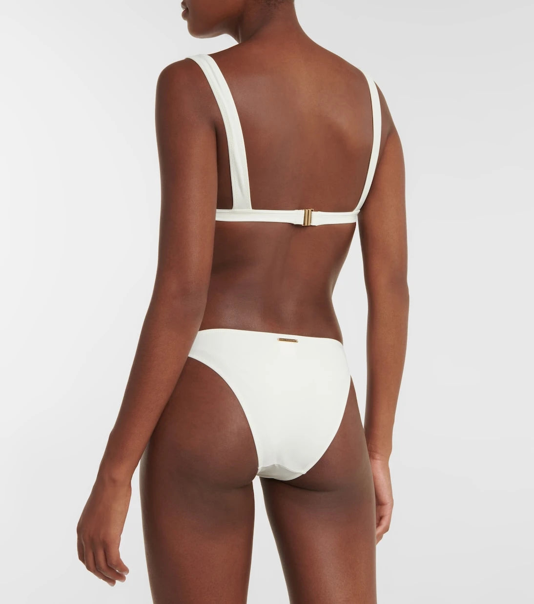 Stella McCartney - Falabella chain-strap triangle bikini top