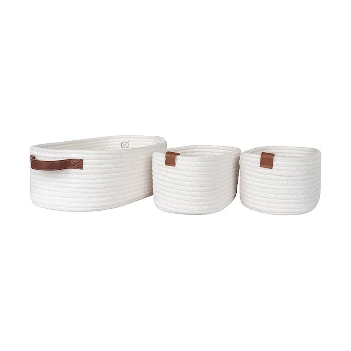 House Nordic Jarana Saklama Sepeti Seti (3 Parça)
