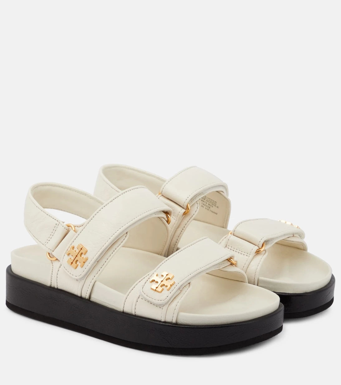 Tory Burch - Double T leather sandals