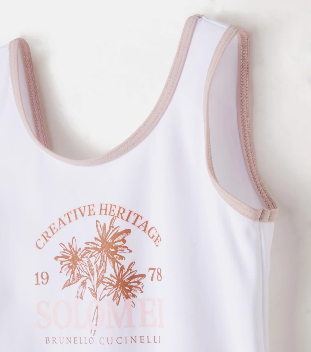 Brunello Cucinelli Kids - Printed swimsuit