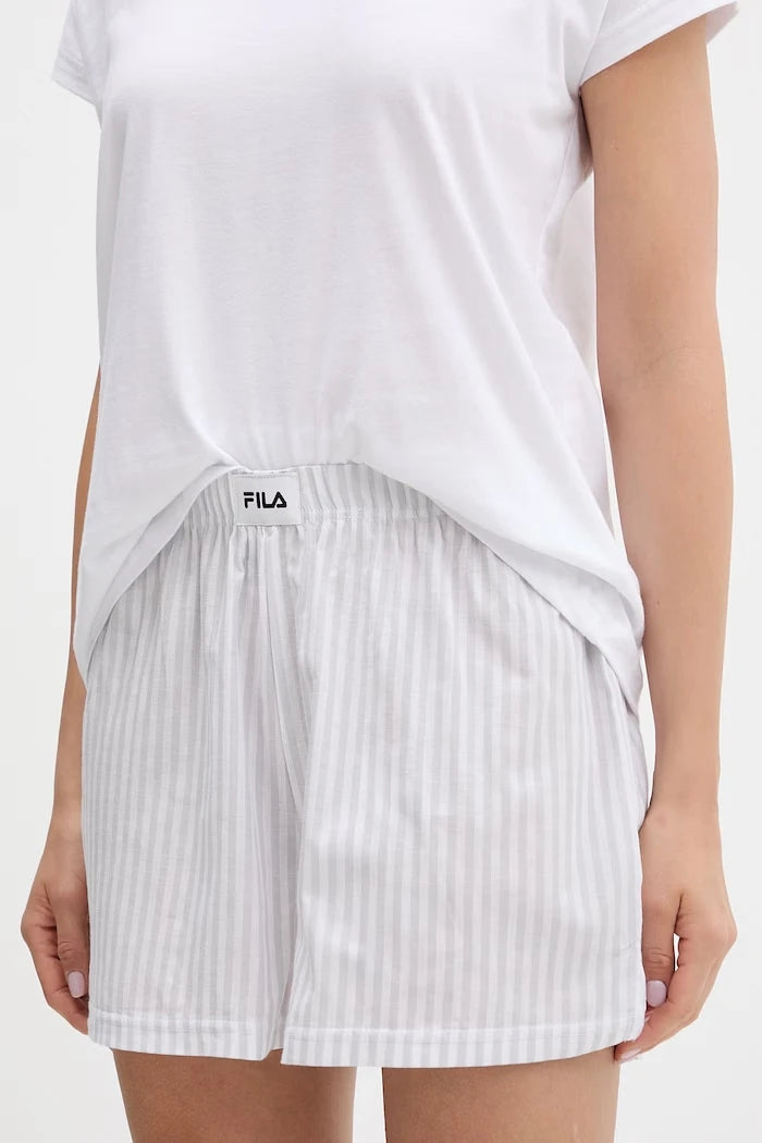 Fila kadın pamuklu iki parçalı pijama