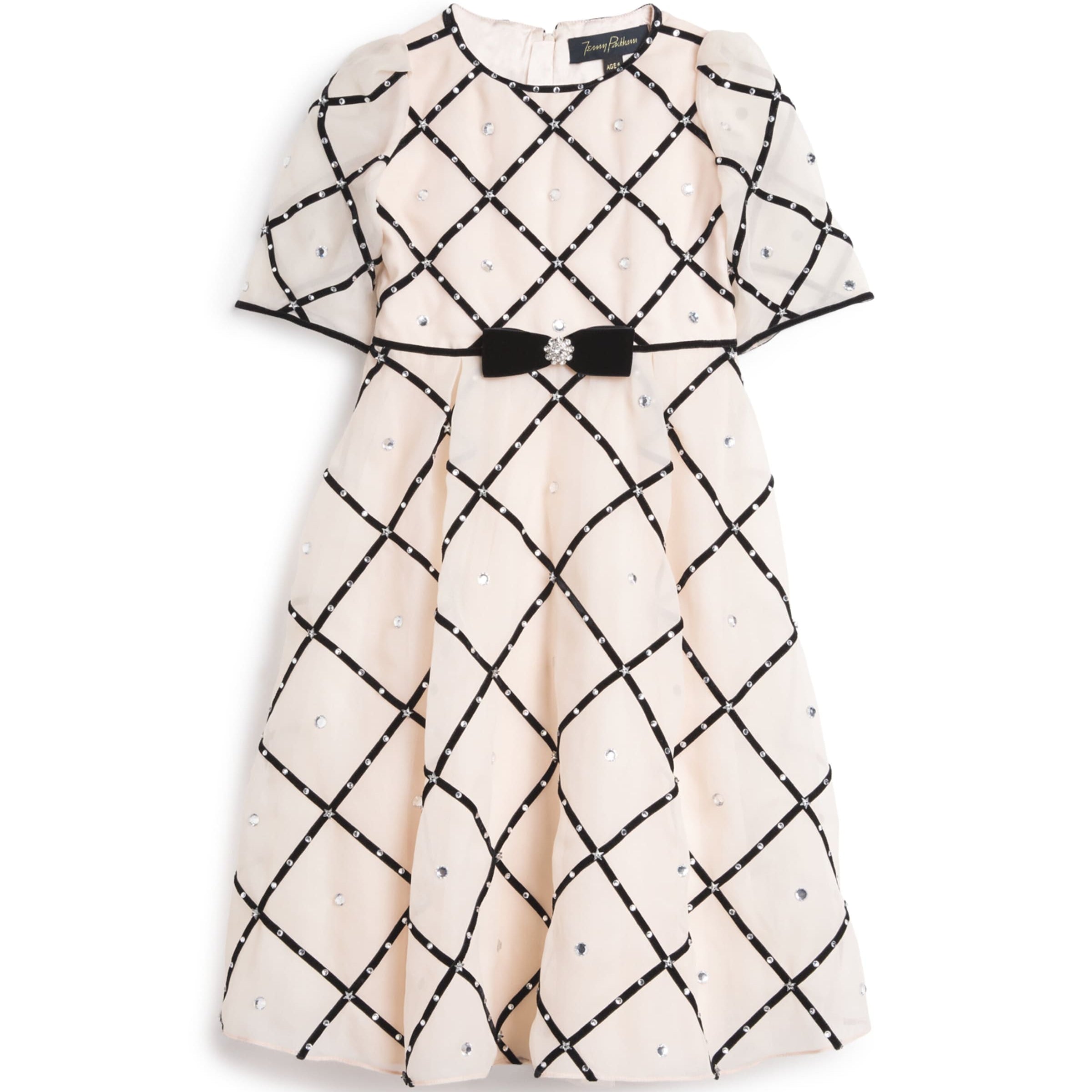 Jenny Packham Kids Multi Tulle Embellished Hopscotch Dress (6-12 Years)