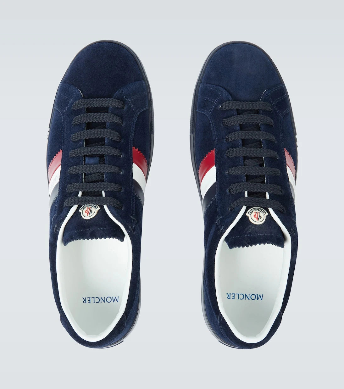 Moncler - New Monaco suede sneakers
