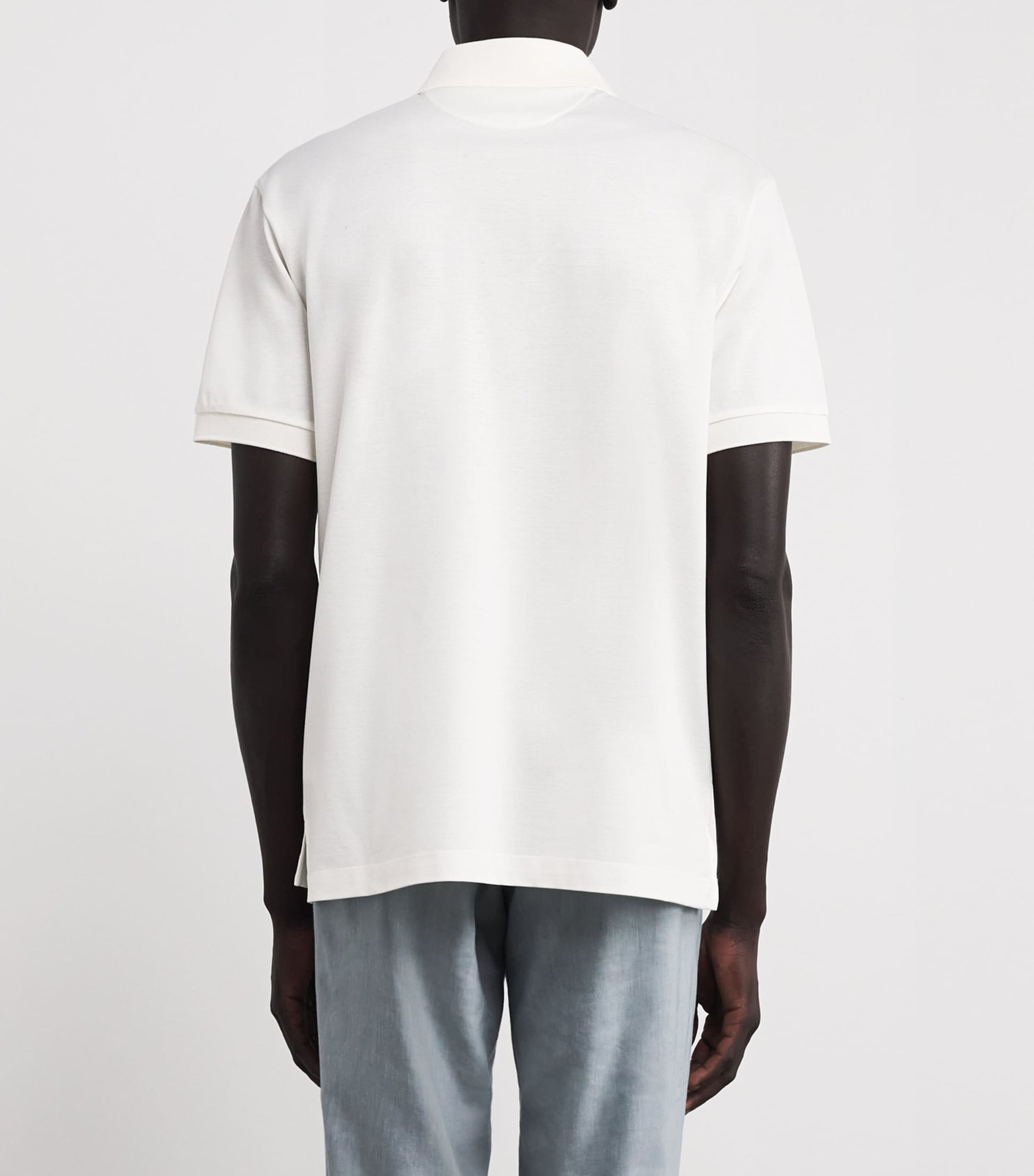 Cotton Signature Stripe Polo Shirt