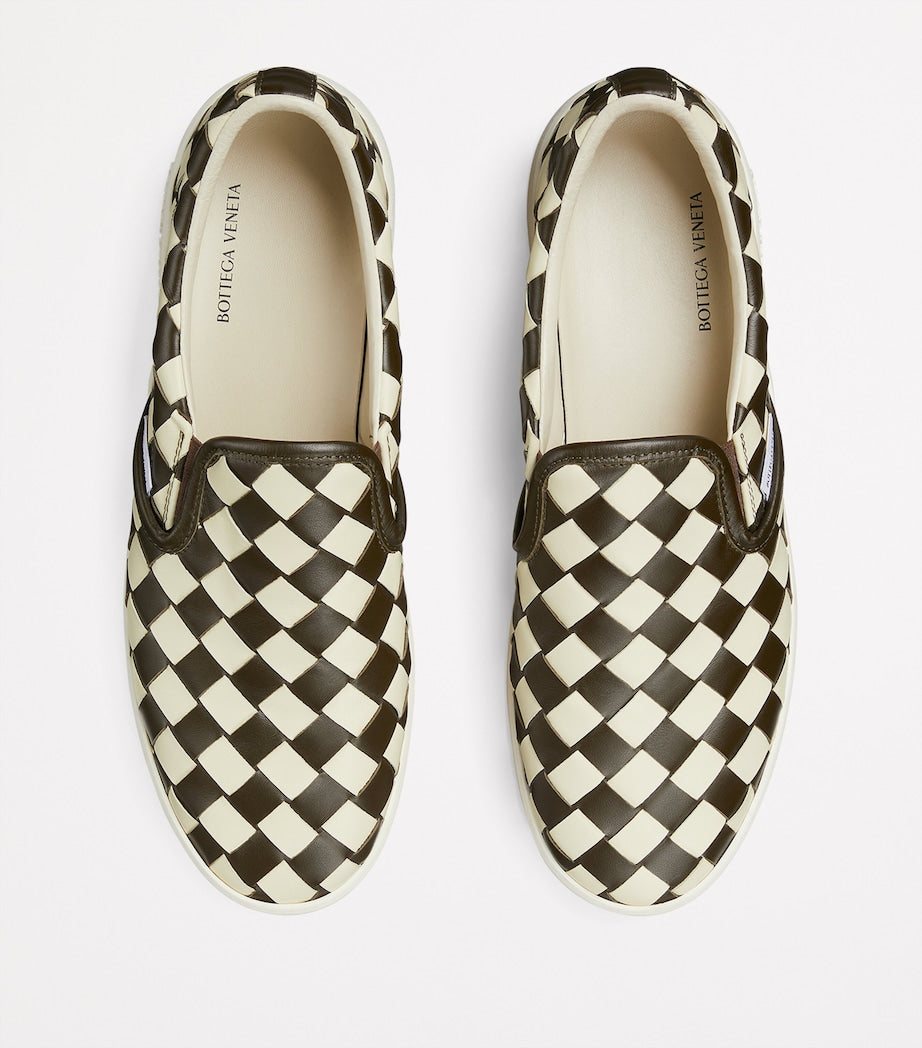 Bottega Veneta Leather Sawyer Sneakers