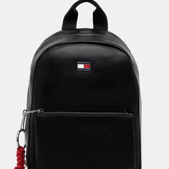Tommy Jeans kadın suni deri şehir sırt çantası