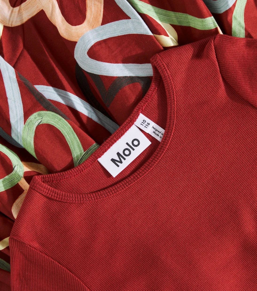 Molo - Casie printed cotton-blend dress