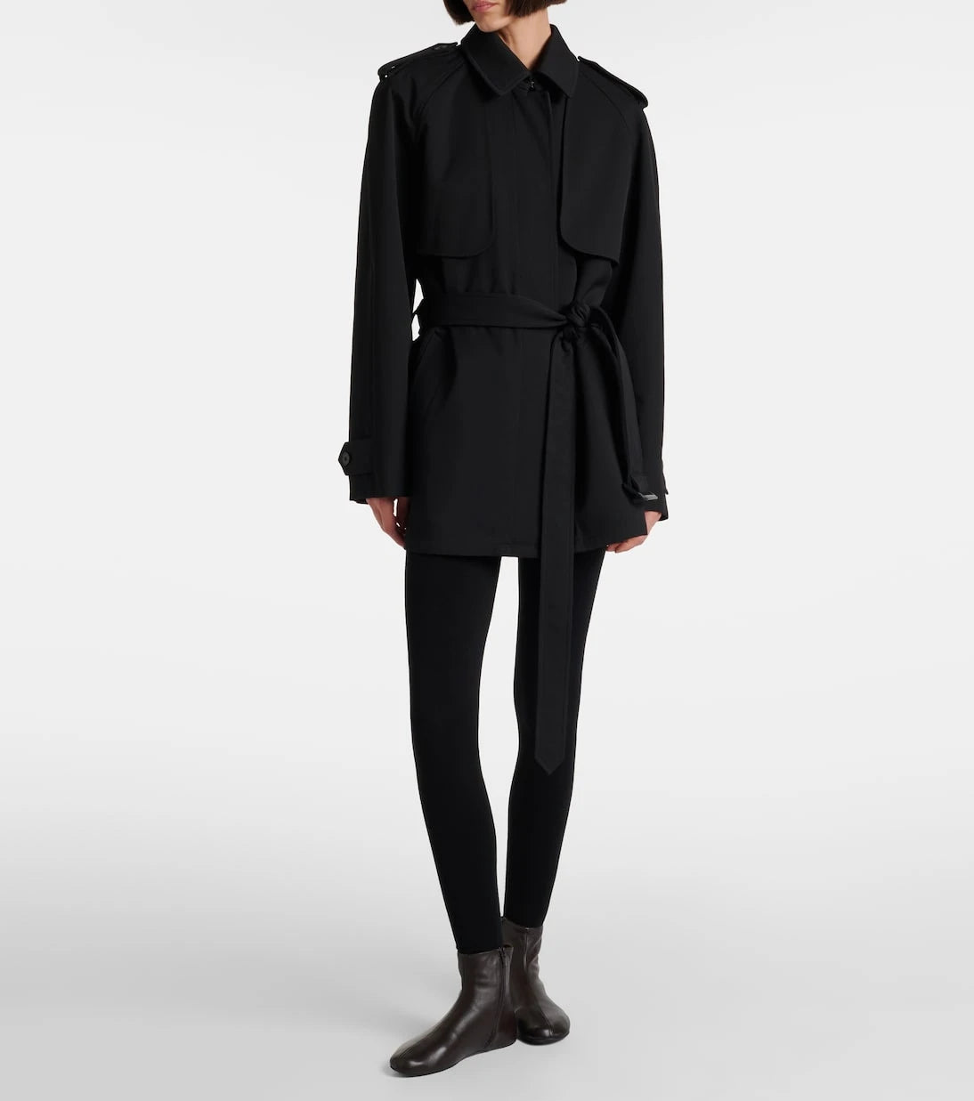 The Row - Usuaia belted virgin wool jacket