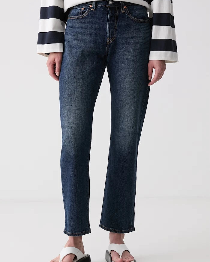 Levi's kadın straight 501 CURVE kot pantolon