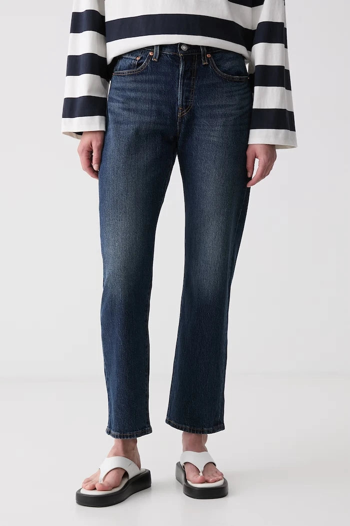 Levi's kadın straight 501 CURVE kot pantolon