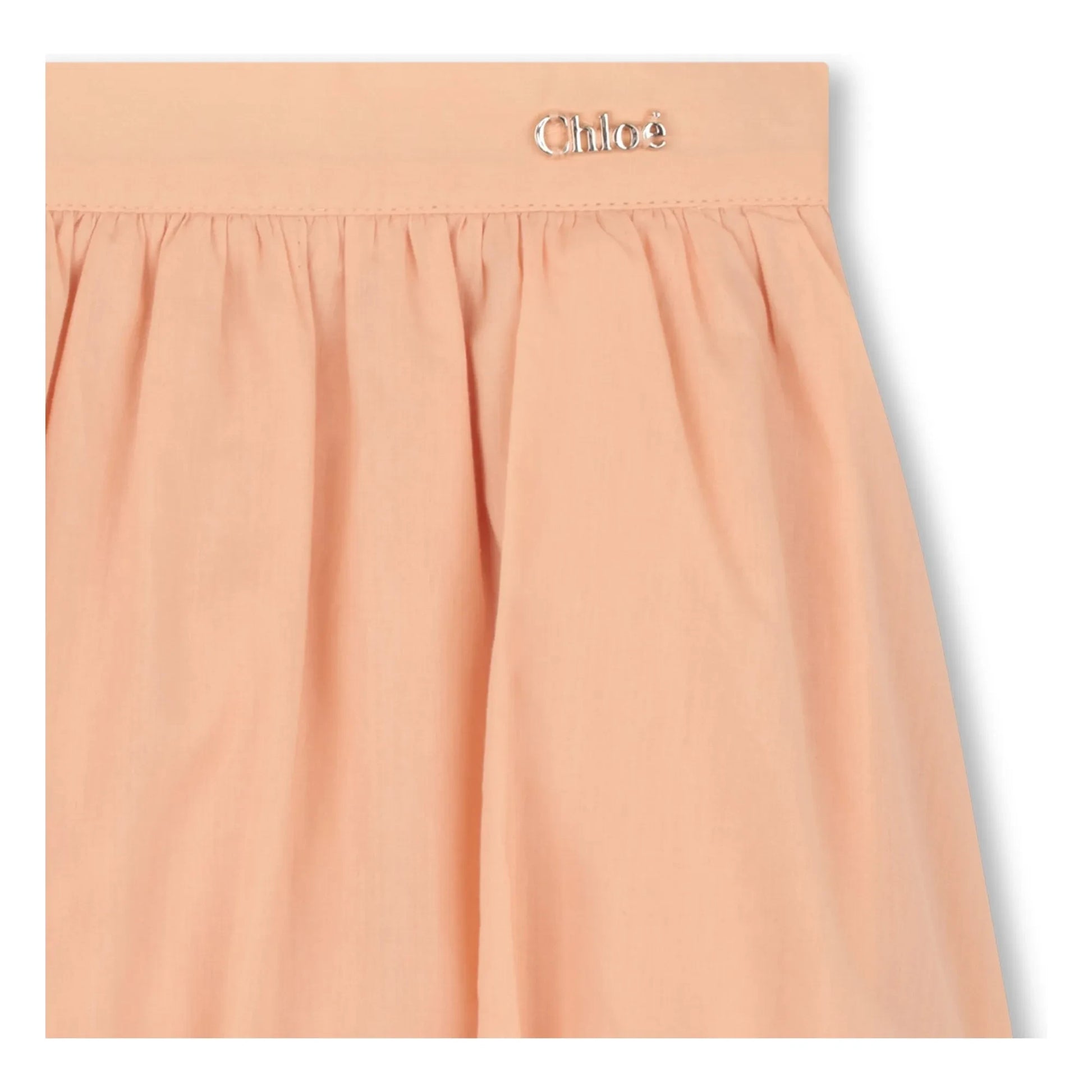 Chloé - Organic cotton blouse and bloomer set | Powder pink