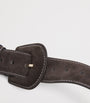 Brown Suede Belt