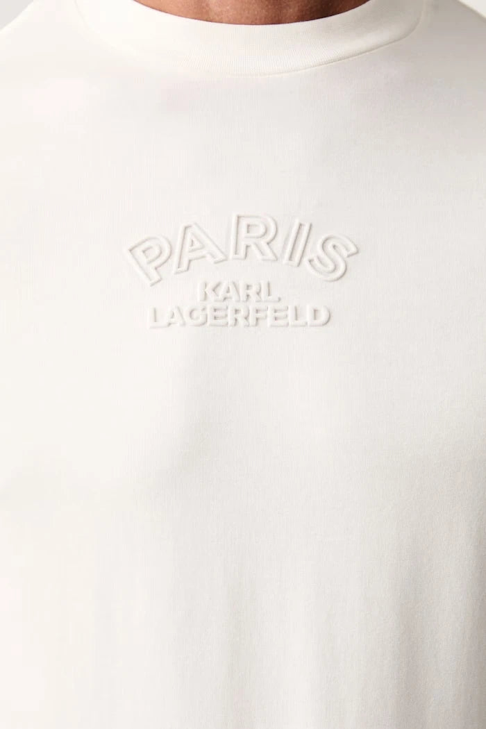 Karl Lagerfeld erkek pamuk elastan tişört