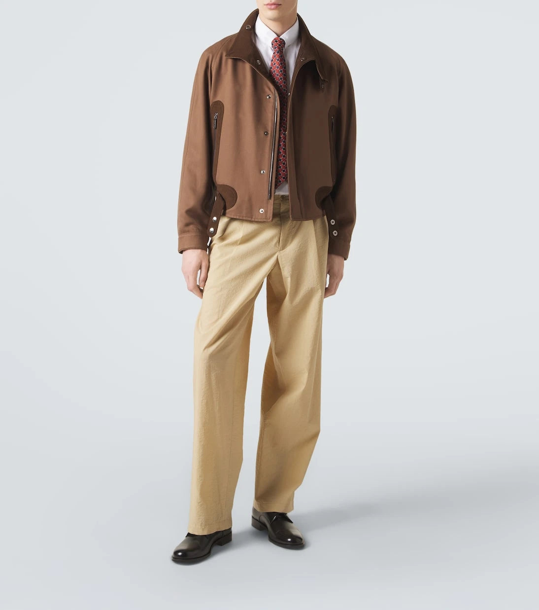 Giorgio Armani - Archivio pinstripe cotton shirt