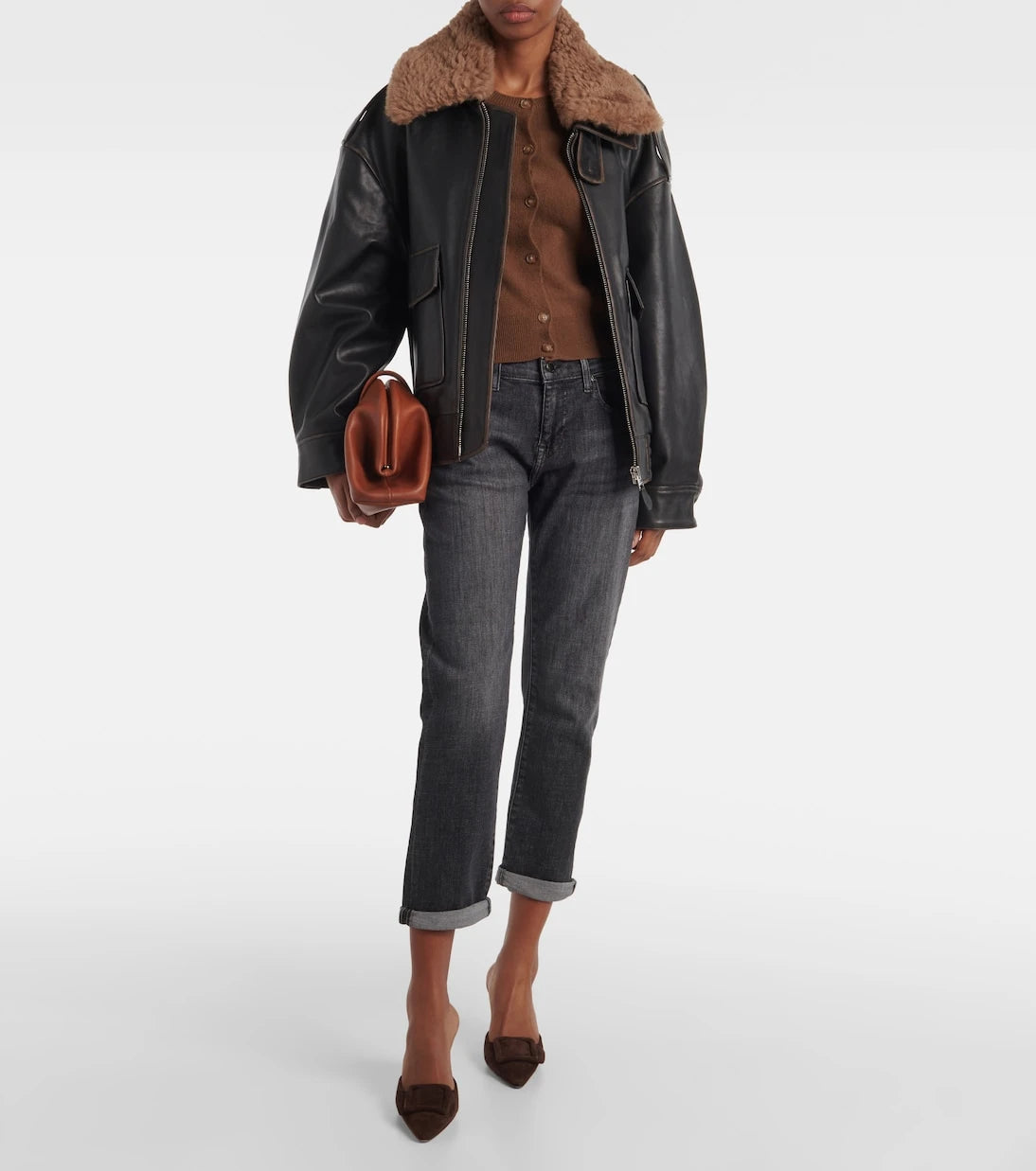 AG Jeans - Ex-Boyfriend mid-rise slim jeans