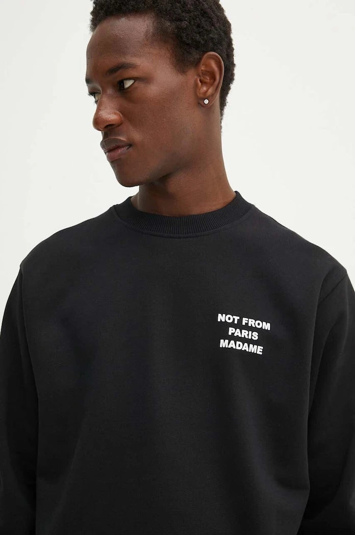 Pamuklu sweatshirt Drôle de Monsieur
