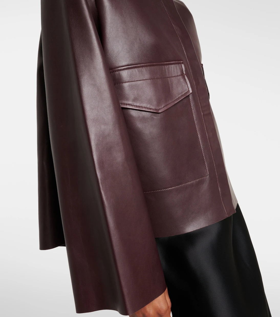 Nour Hammour - Darcy leather jacket