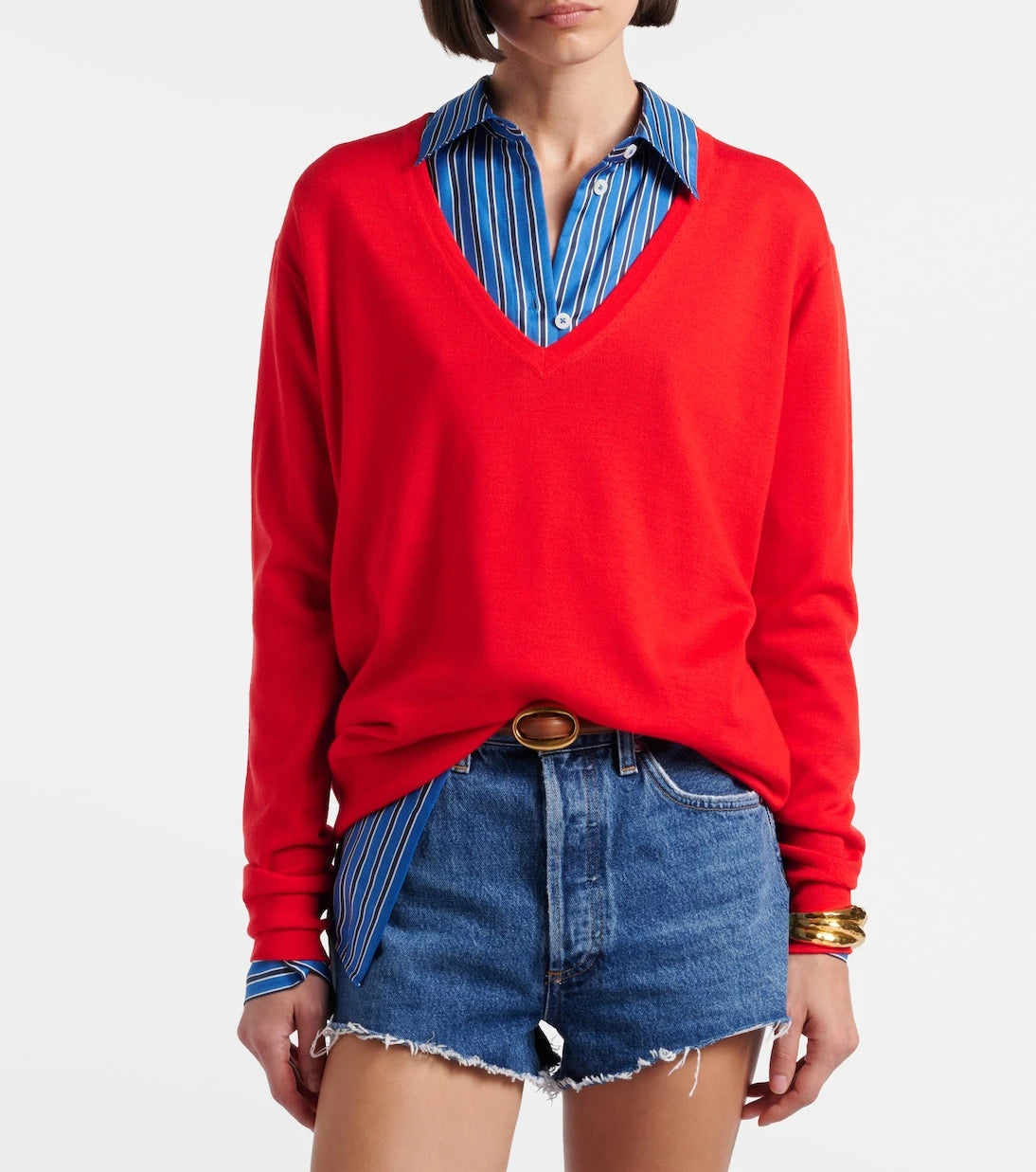 Agolde - Ridley denim shorts