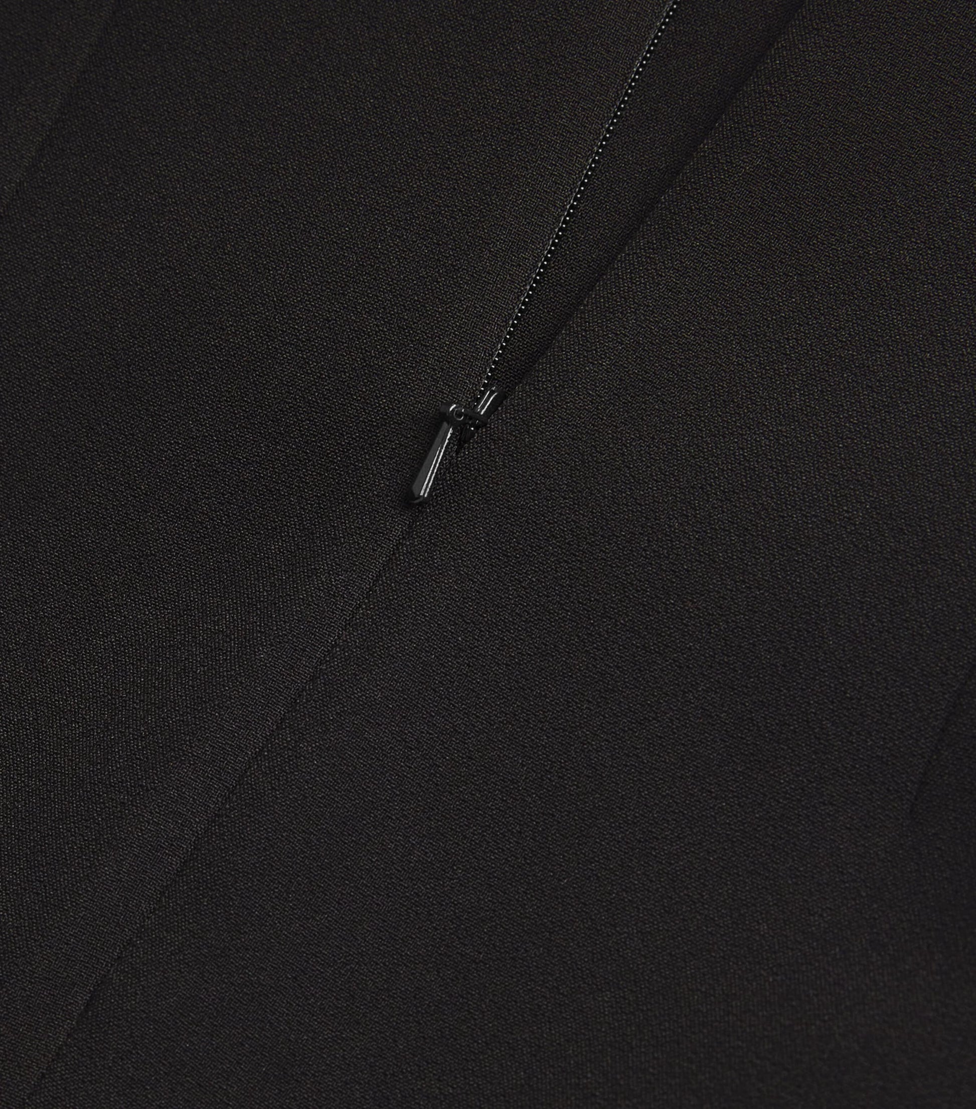 Safiyaa Black Crepe Sidha Maxi Skirt