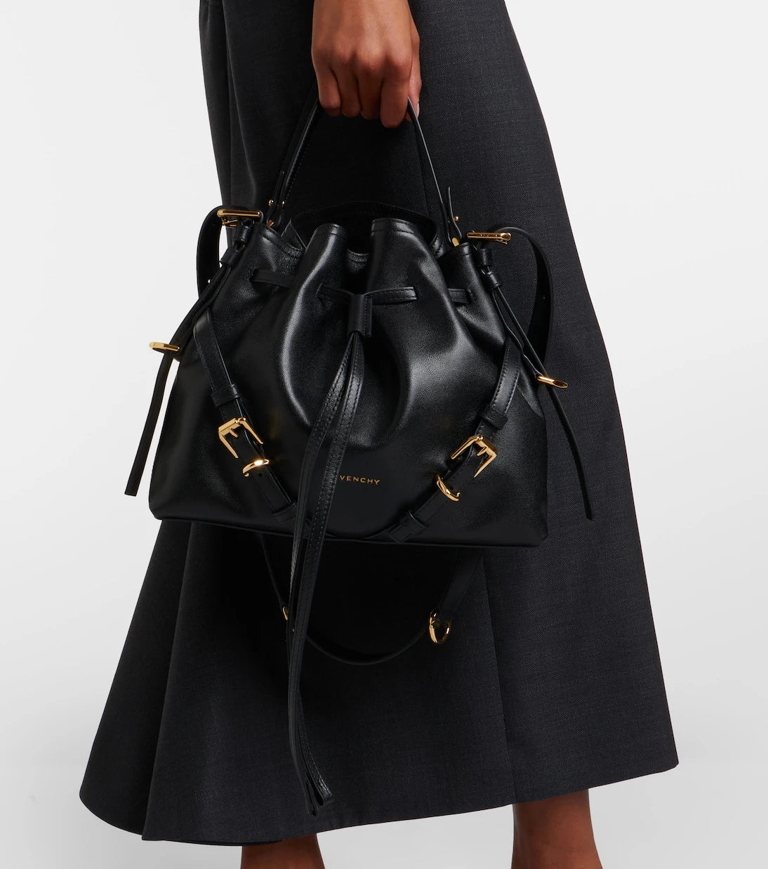 Givenchy - Voyou Small leather shoulder bag