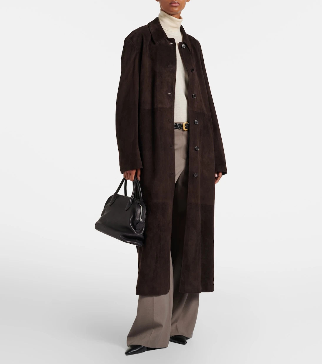 The Row - Agnes 12 leather tote bag
