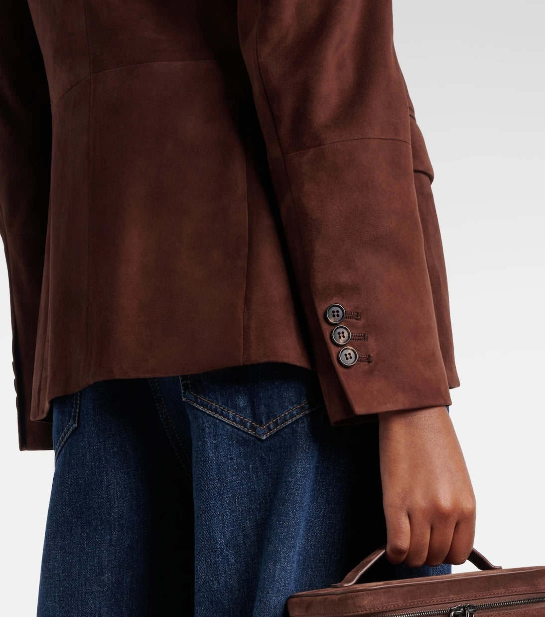 Brunello Cucinelli - Monili suede blazer