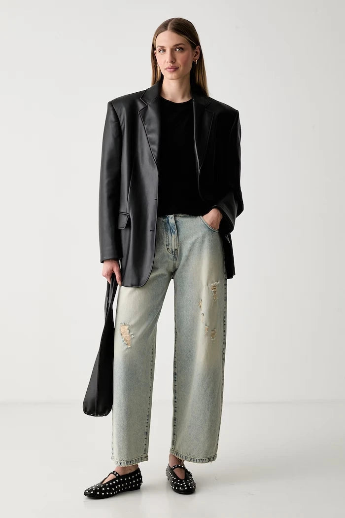 Haveone straight kadın jean