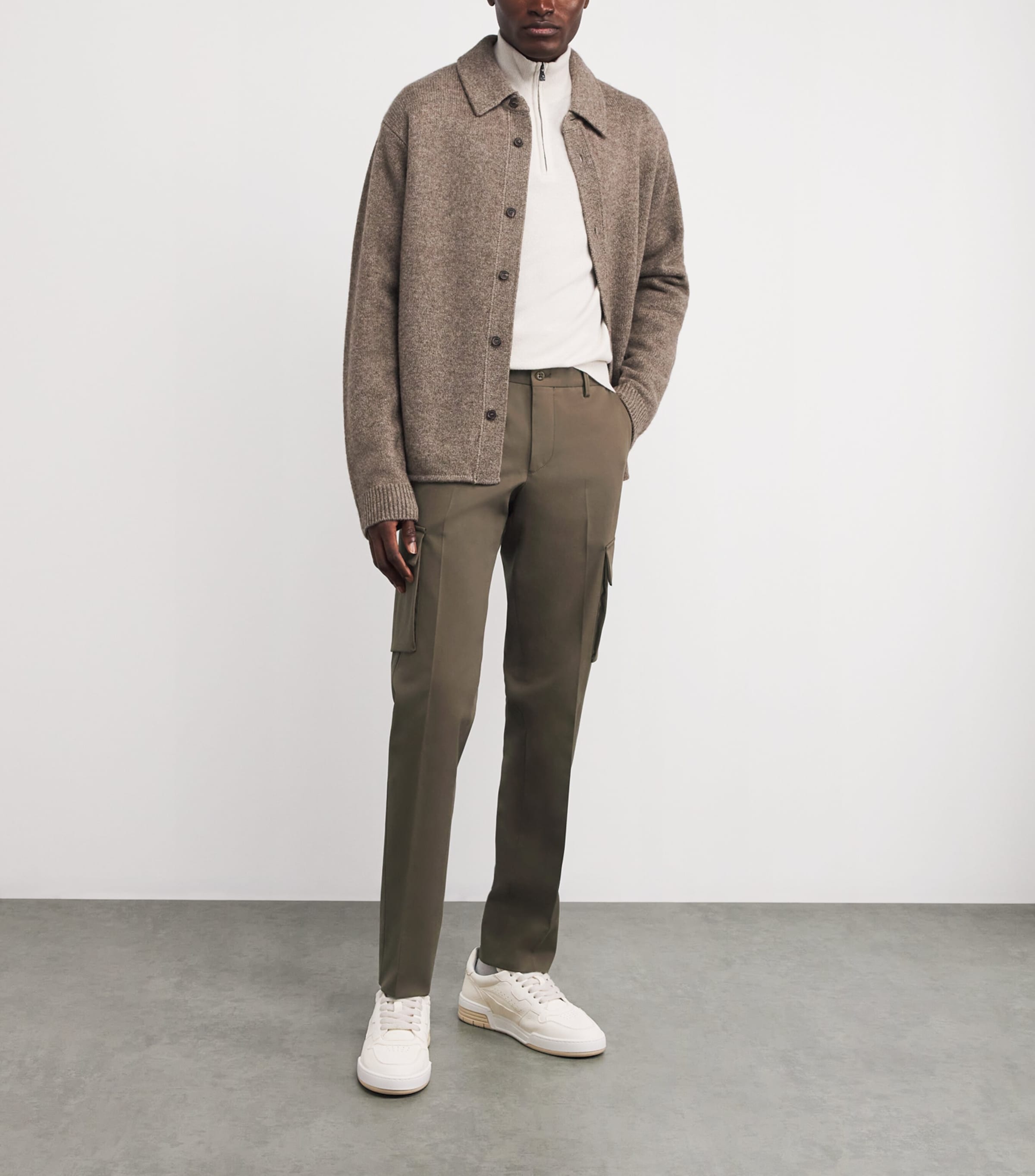 Twill Cargo Chinos
