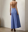 Ralph Lauren Collection Blue Collared Eldred Dress