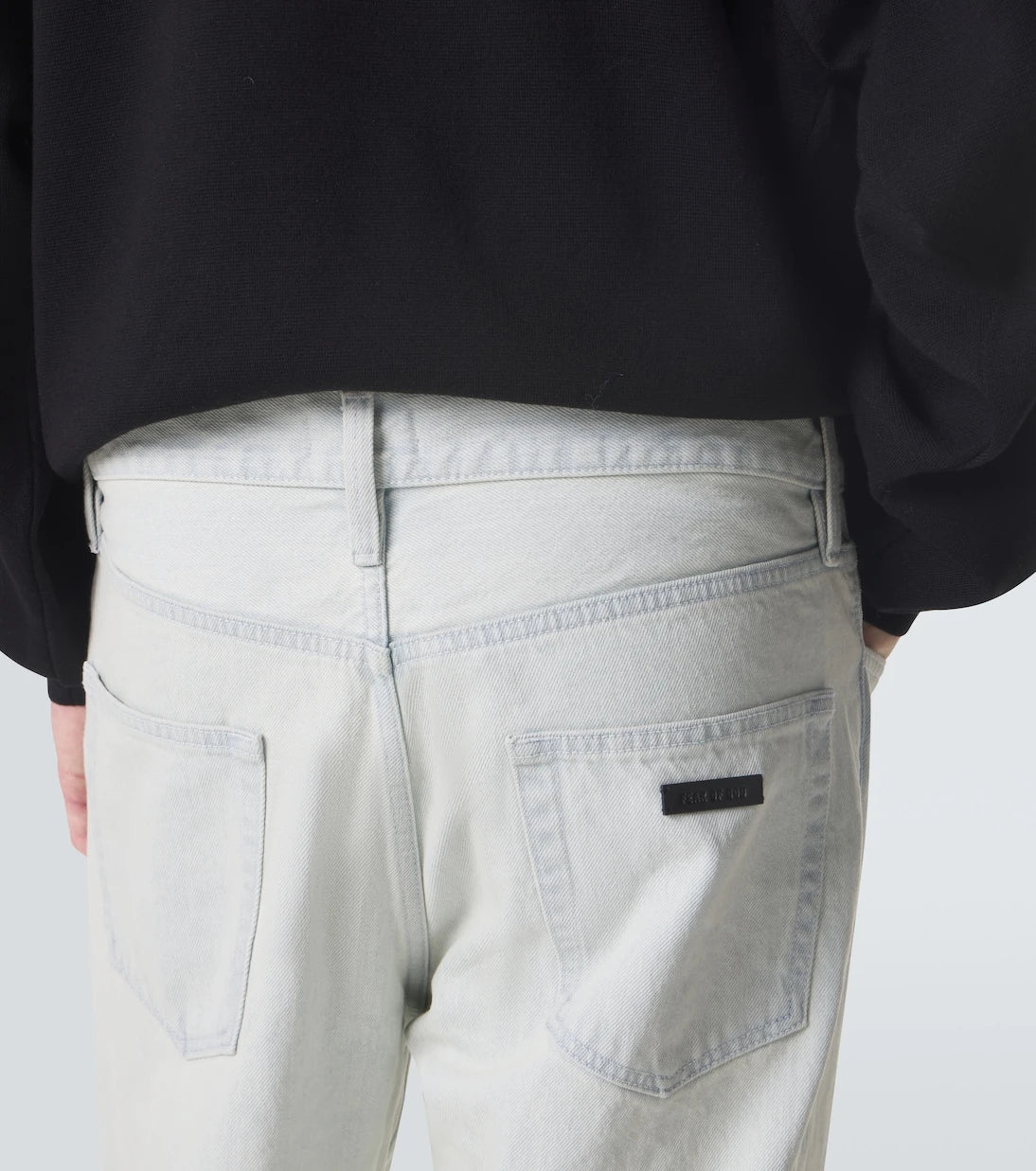 Fear of God - بنطلون جينز بقصّة مستقيمة
