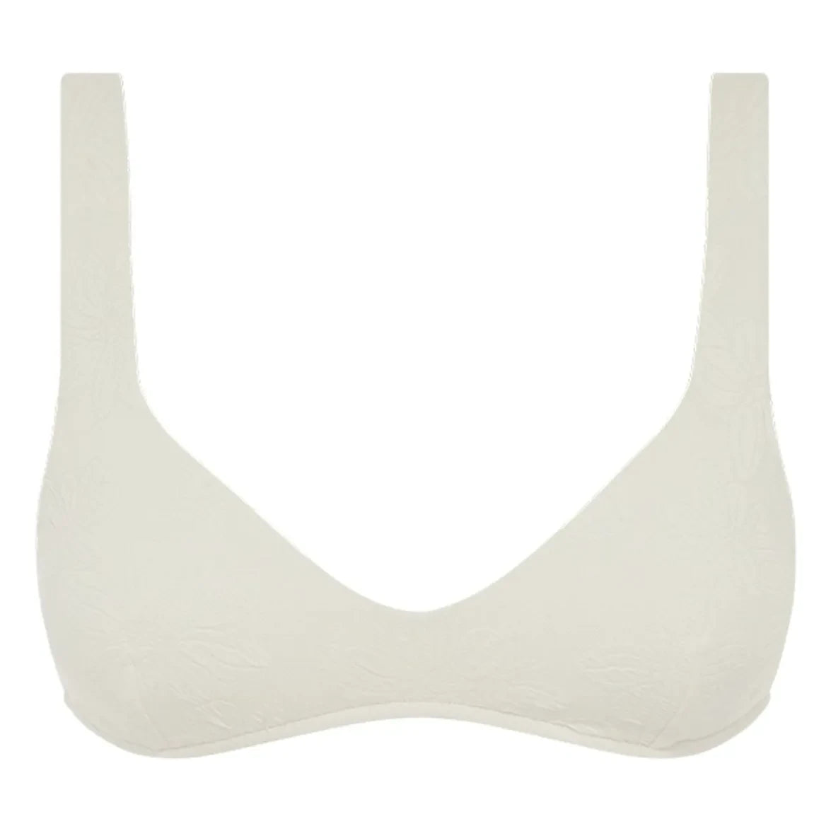 Peony - Forever Jersey Top Recycled Fibers | White