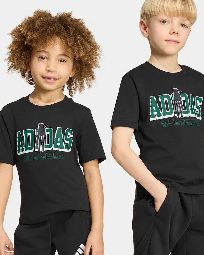 adidas çocuk pamuklu MINECRAFT tişört