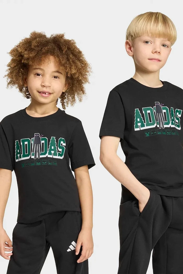 adidas тениска за деца от памук MINECRAFT