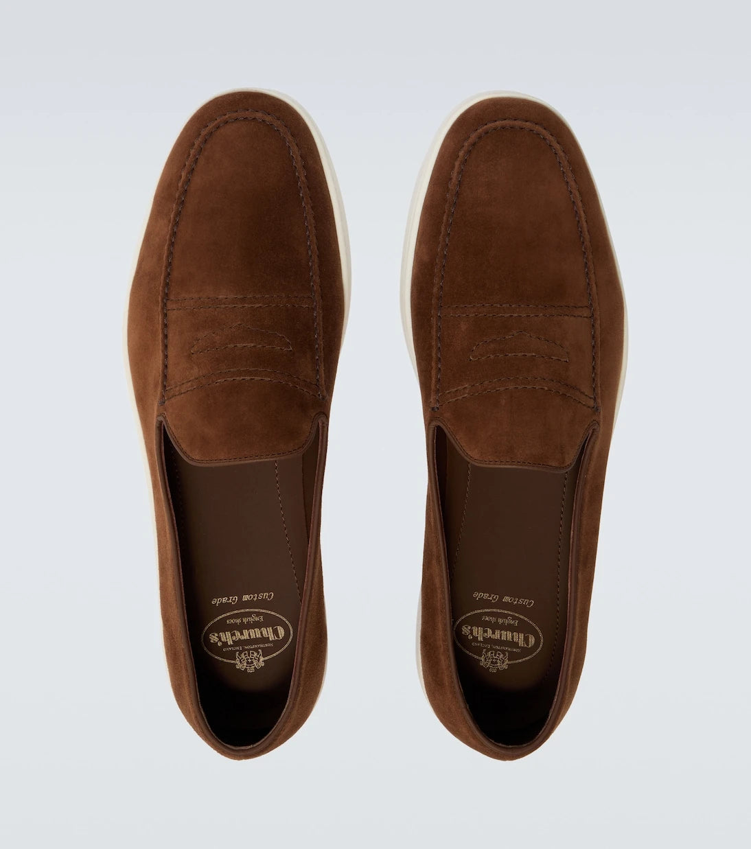 Church's - Peebles suede loafers