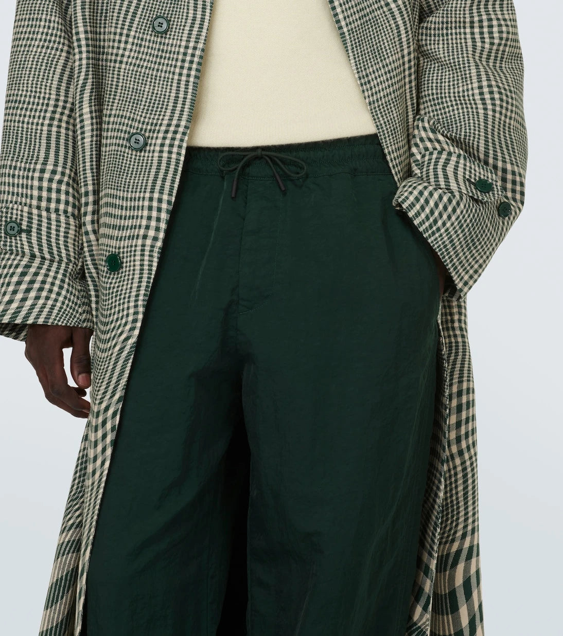 Burberry - Technical wide-leg pants