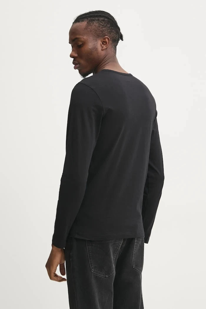 HUGO Uzun Kollu Pamuklu Ev Bluzu (3'lü) LS-SHIRT RN TRIPLET