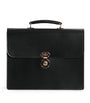 Swaine Leather President Briefcase