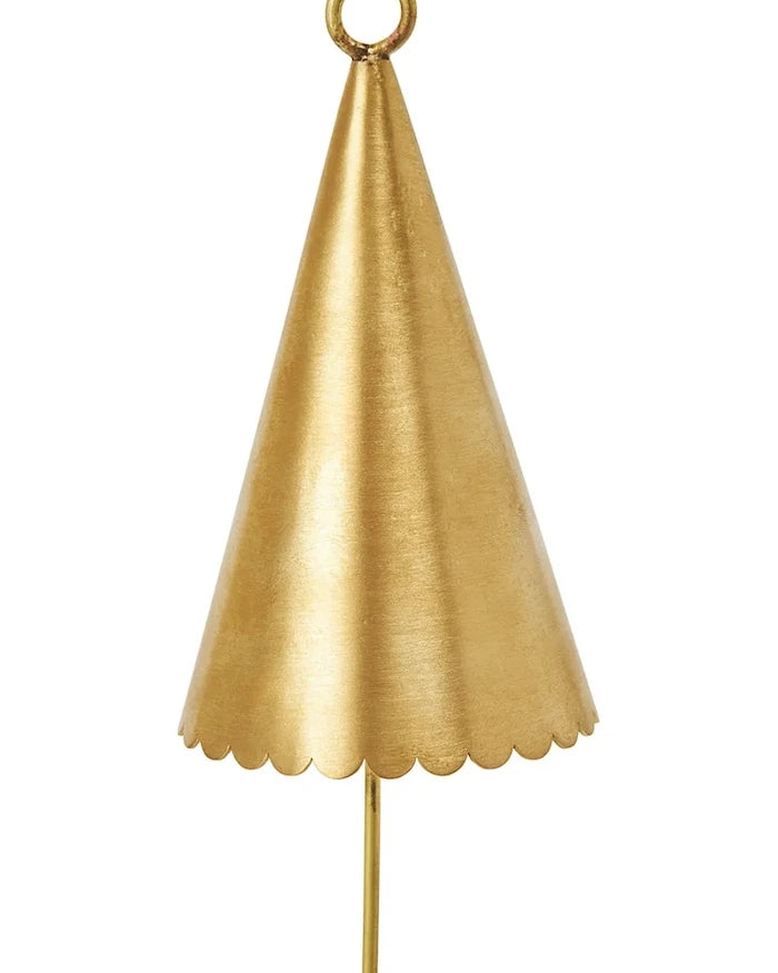 ferm LIVING Cone Bell 12 cm Noel Süsü (2 Adet)