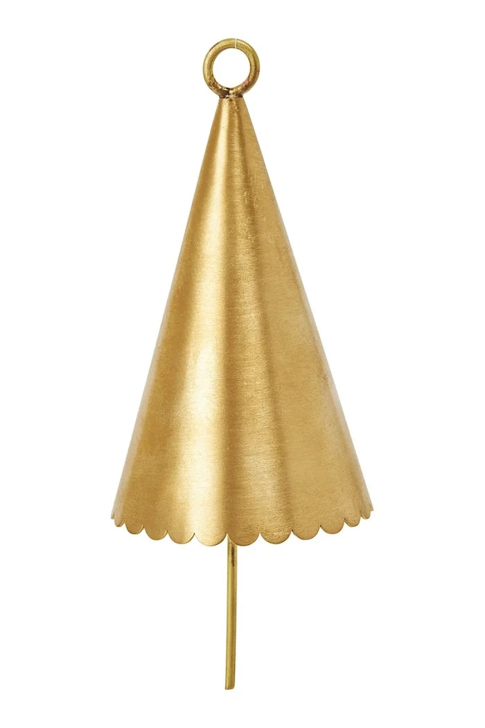 ferm LIVING Cone Bell 12 cm Noel Süsü (2 Adet)