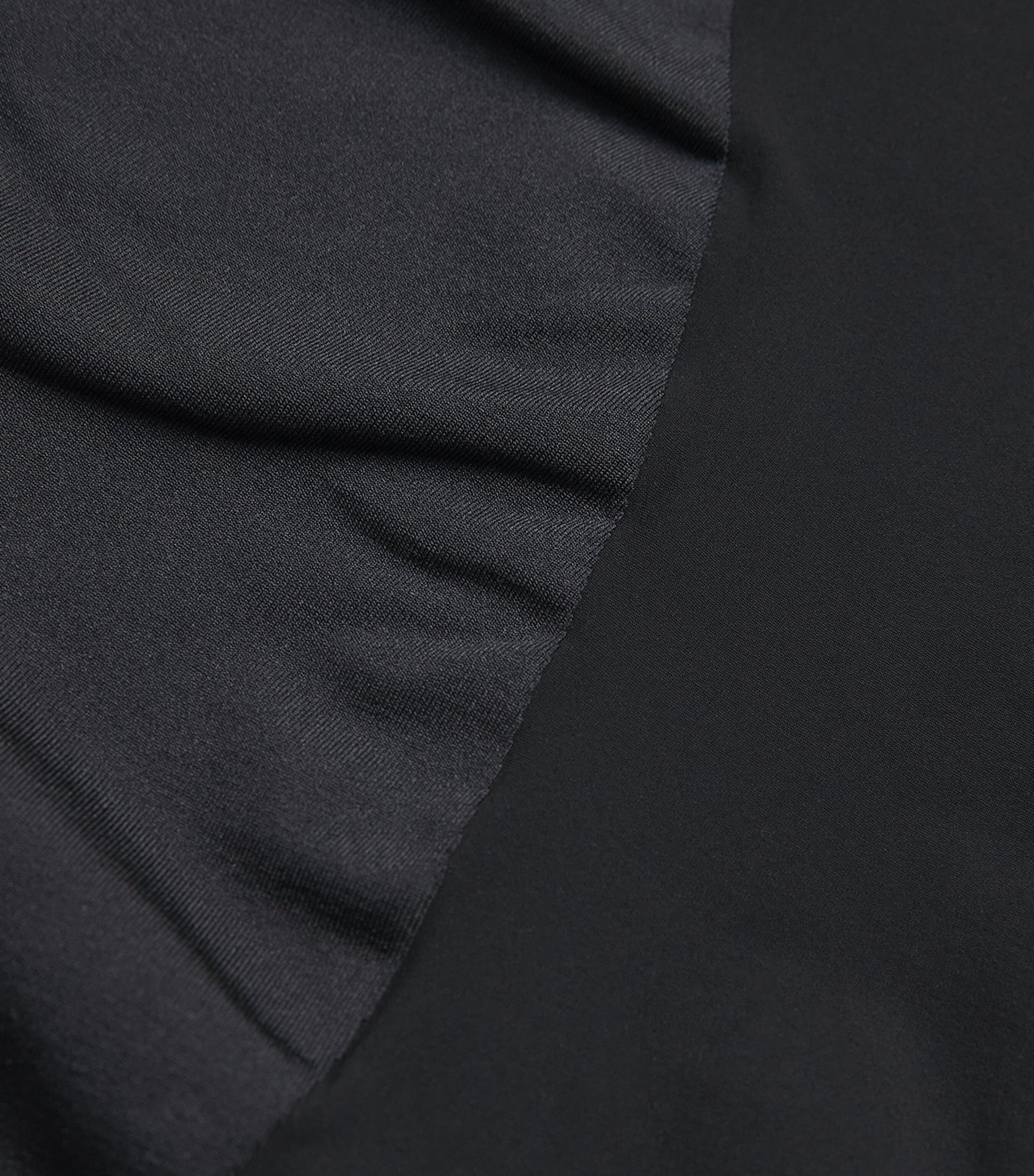 Wolford Black Sheer Bodycon Midi Dress