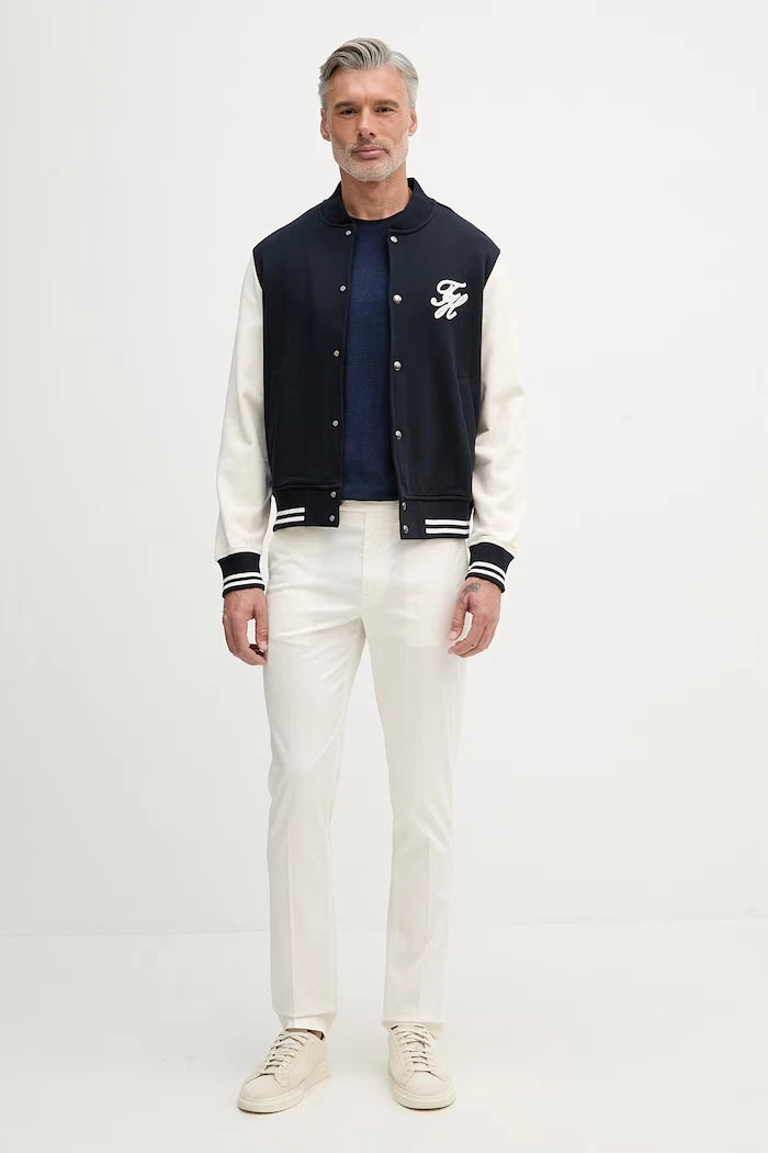Tommy Hilfiger тениска мъжка с лен NEW YORK