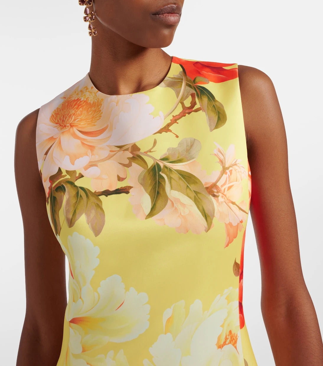 Leo Lin - Cleo floral midi dress