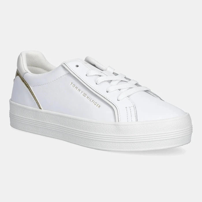 Кожени маратонки Tommy Hilfiger ESSENTIAL VULC SNEAKER
