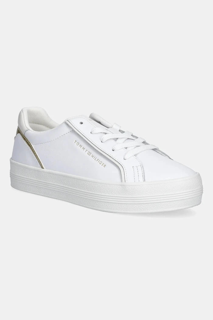 Кожени маратонки Tommy Hilfiger ESSENTIAL VULC SNEAKER
