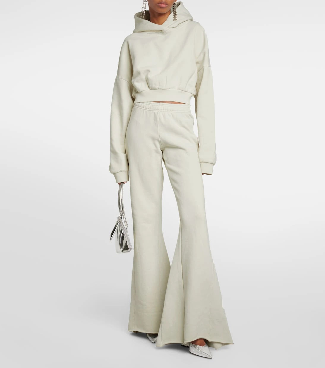 Entire Studios - Cotton fleece flared pants